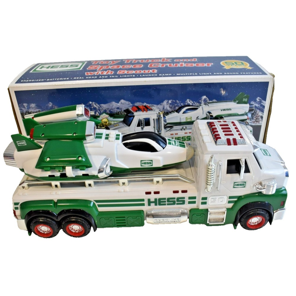Hess 2014 50th Anniversary Toy Truck and Space Cruiser with Scout